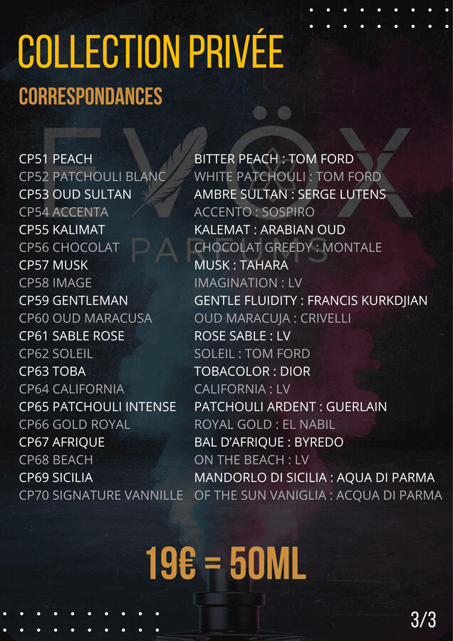 Collection Privée 3/3